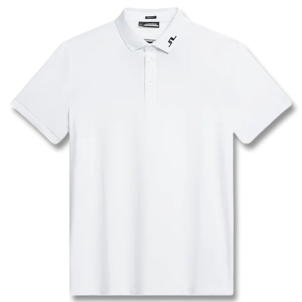 J.Lindeberg KV Regular Fit Golf Polo White - SS24