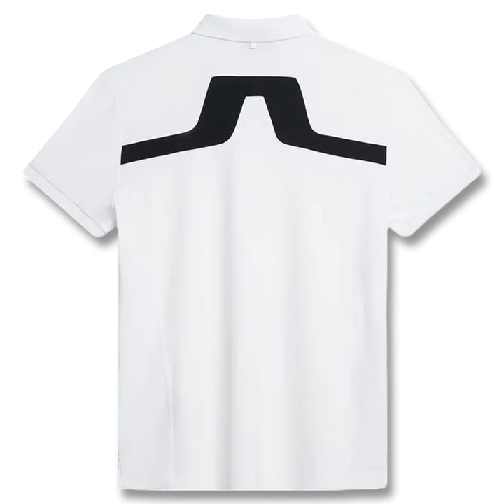 J.Lindeberg KV Regular Fit Golf Polo White - SS24