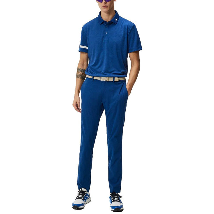 J.Lindeberg Heath Regular Fit Golf Polo Estate Blue - SS24