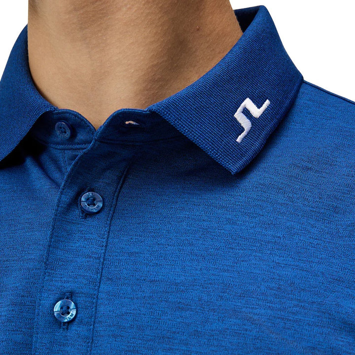 J.Lindeberg Heath Regular Fit Golf Polo Estate Blue - SS24