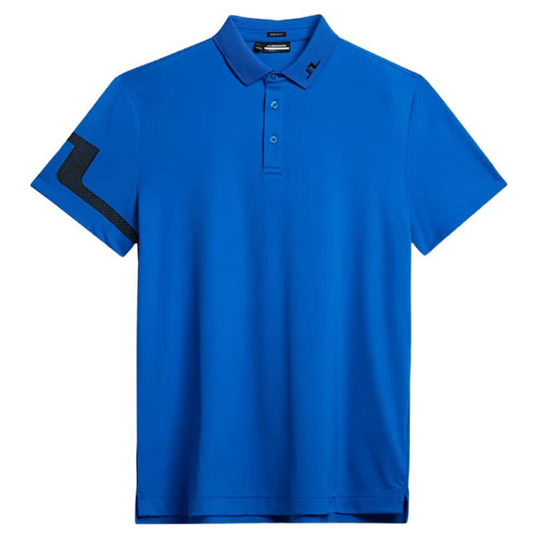 J.Lindeberg Heath Regular Fit Golf Polo Nautical Blue - SS24