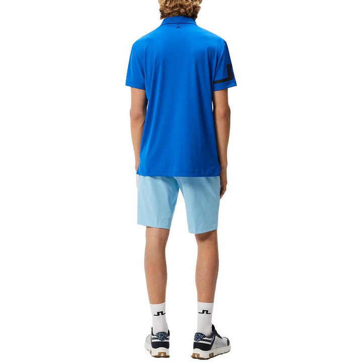 J.Lindeberg Heath Regular Fit Golf Polo Nautical Blue - SS24