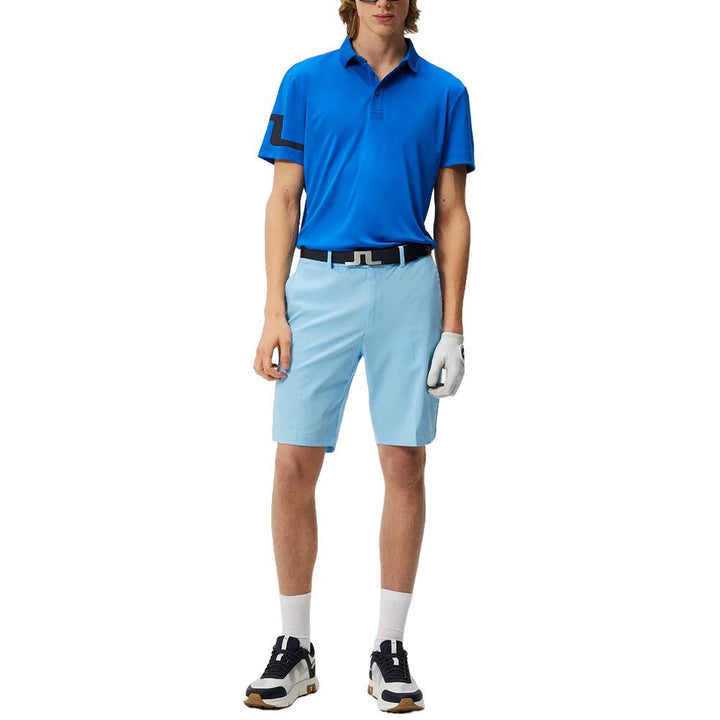 J.Lindeberg Heath Regular Fit Golf Polo Nautical Blue - SS24