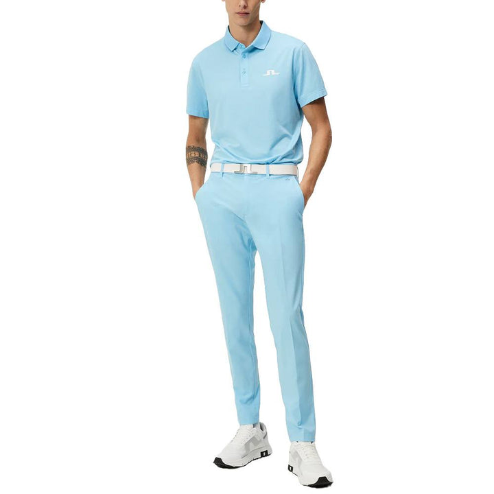 J.Lindeberg Bridge Regular Fit Golf Polo Baltic Sea - SS24