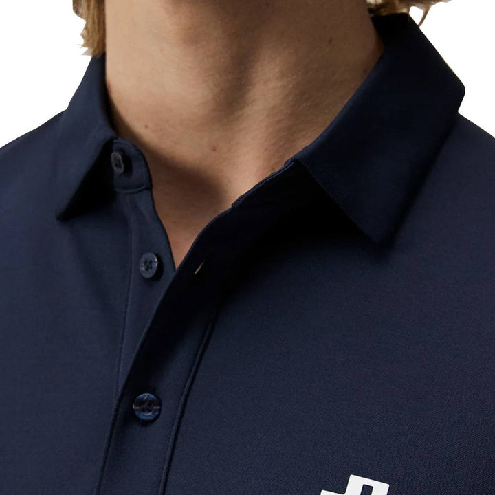 J.Lindeberg Peat Regular Fit Golf Polo JL Navy - SS24