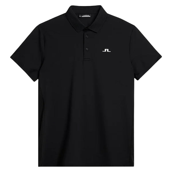 J.Lindeberg Duff Regular Golf Polo Black - 24
