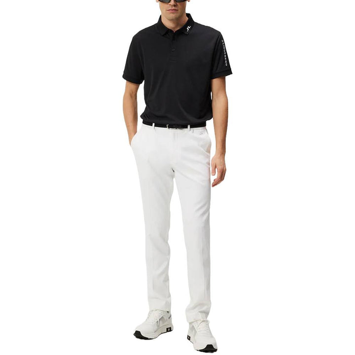 J.Lindeberg Tour Tech Slim Fit Golf Polo Black - 24