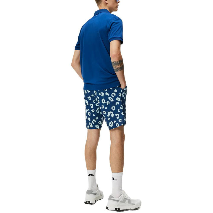 J.Lindeberg Tour Tech Slim Fit Golf Polo Estate Blue - 24