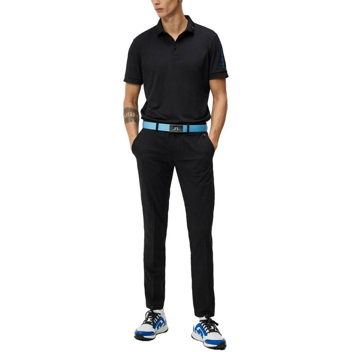 J.Lindeberg Tour Tech Slim Fit Golf Polo Nautical Blue - 24