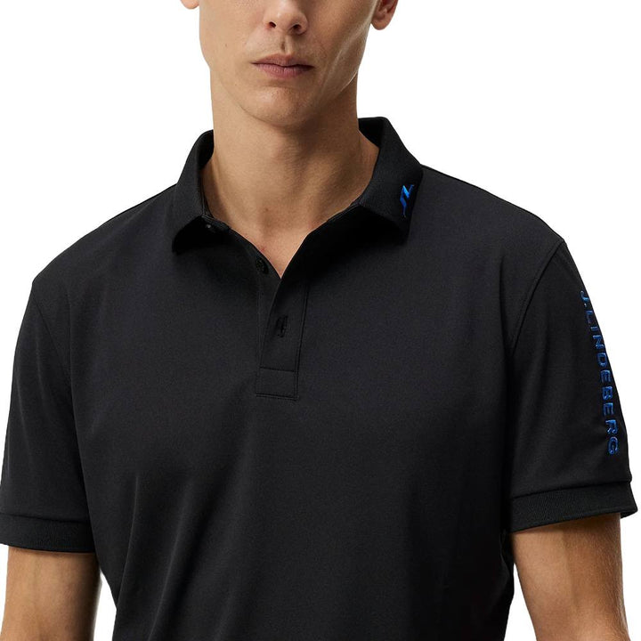 J.Lindeberg Tour Tech Slim Fit Golf Polo Nautical Blue - 24