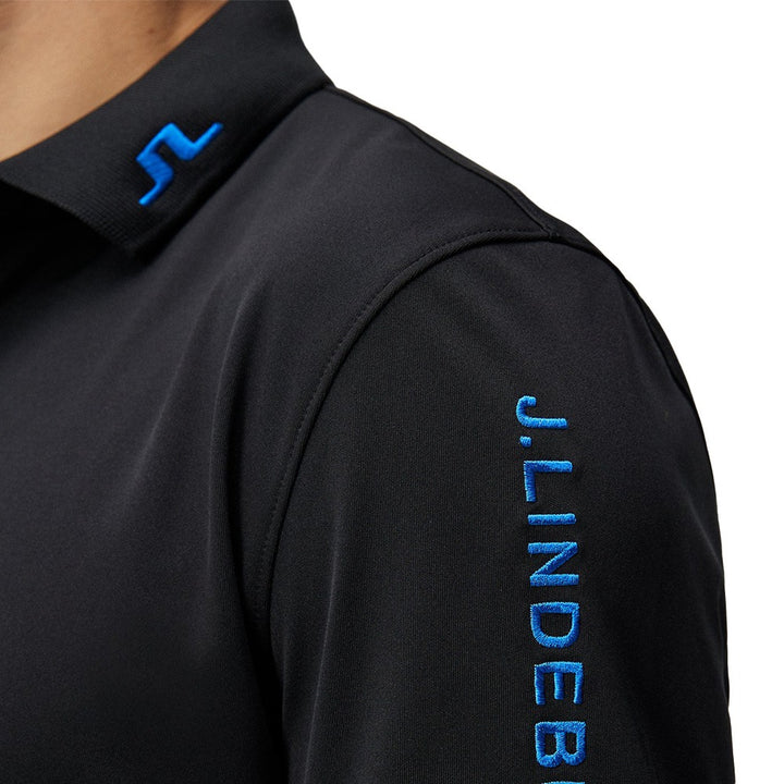 J.Lindeberg Tour Tech Slim Fit Golf Polo Nautical Blue - 24