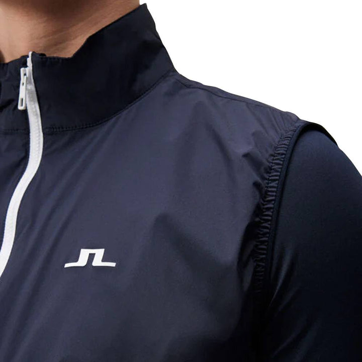 J.Lindeberg Ash Light Packable Golf Vest JL Navy - 24