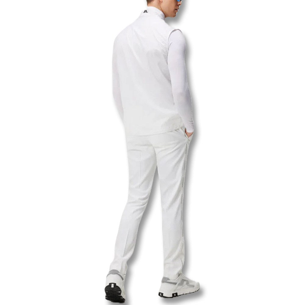 J.Lindeberg Ash Light Packable Golf Vest White - 24