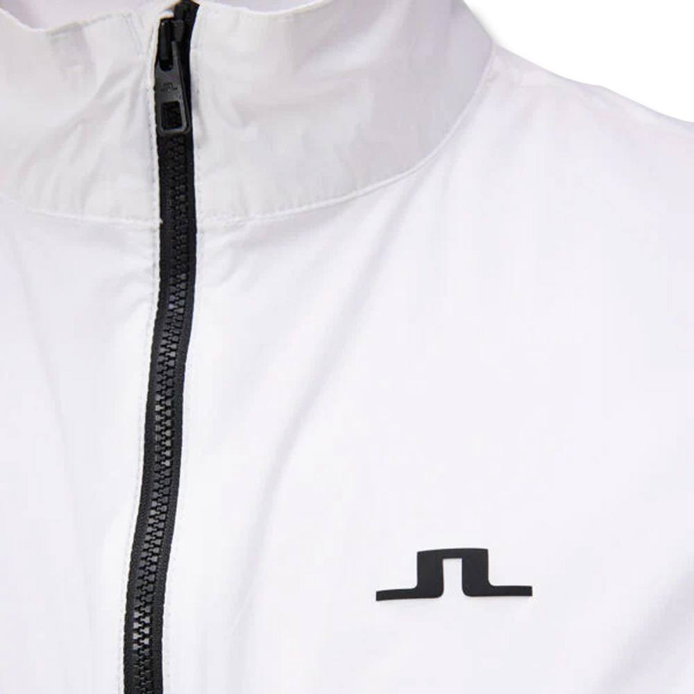 J.Lindeberg Ash Light Packable Golf Vest White - 24