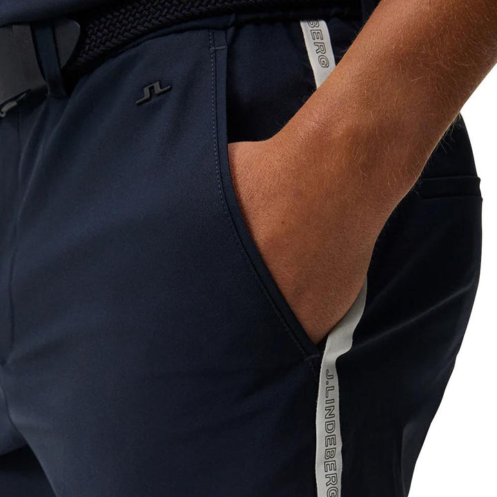 J.Lindeberg Stuart Stripe Golf Shorts JL Navy - 24