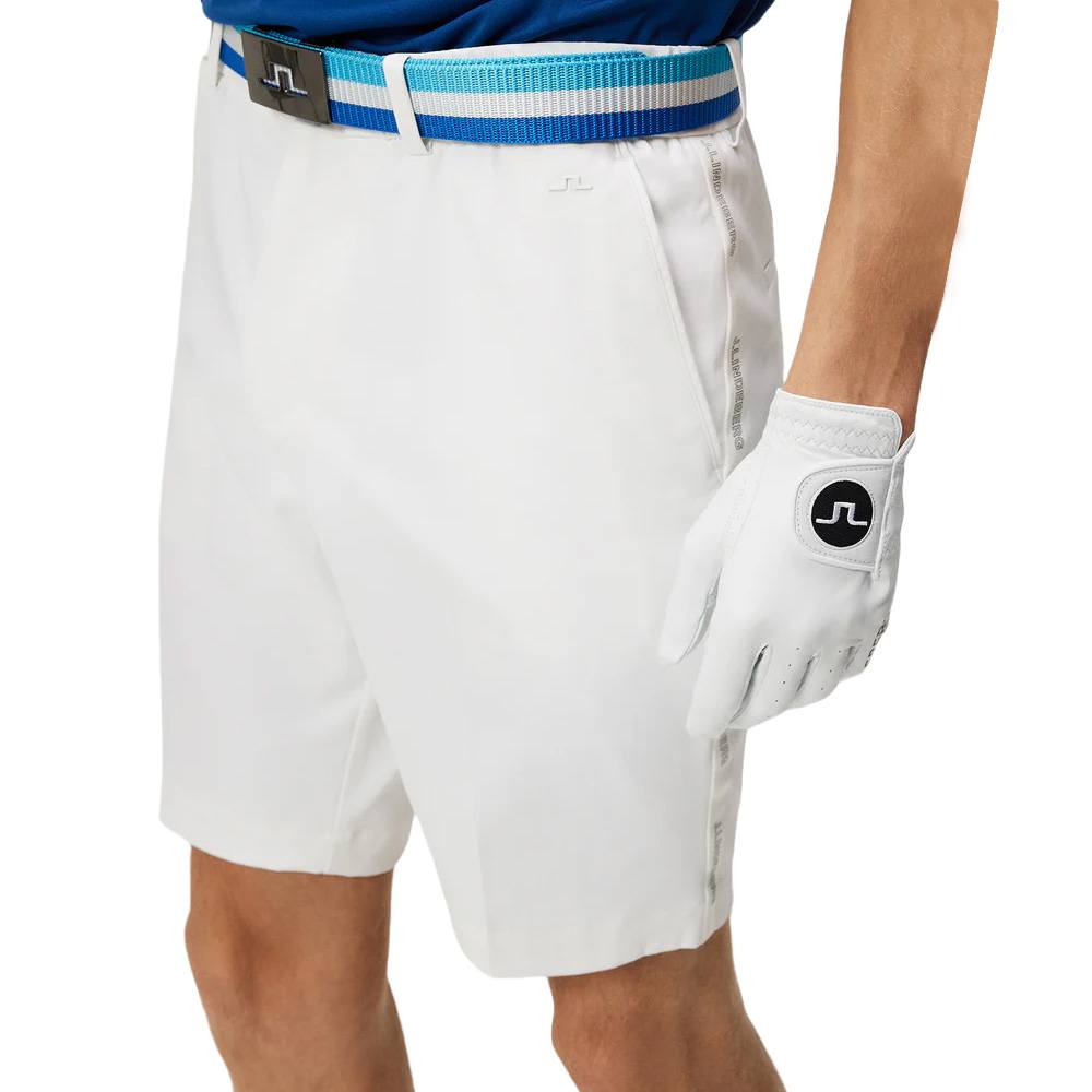 J.Lindeberg Stuart Stripe Golf Shorts White - SS24 Men – Golfio