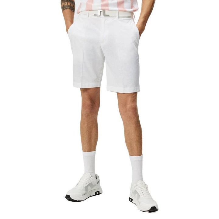 J.Lindeberg Vent Tight Golf Shorts White - SS24