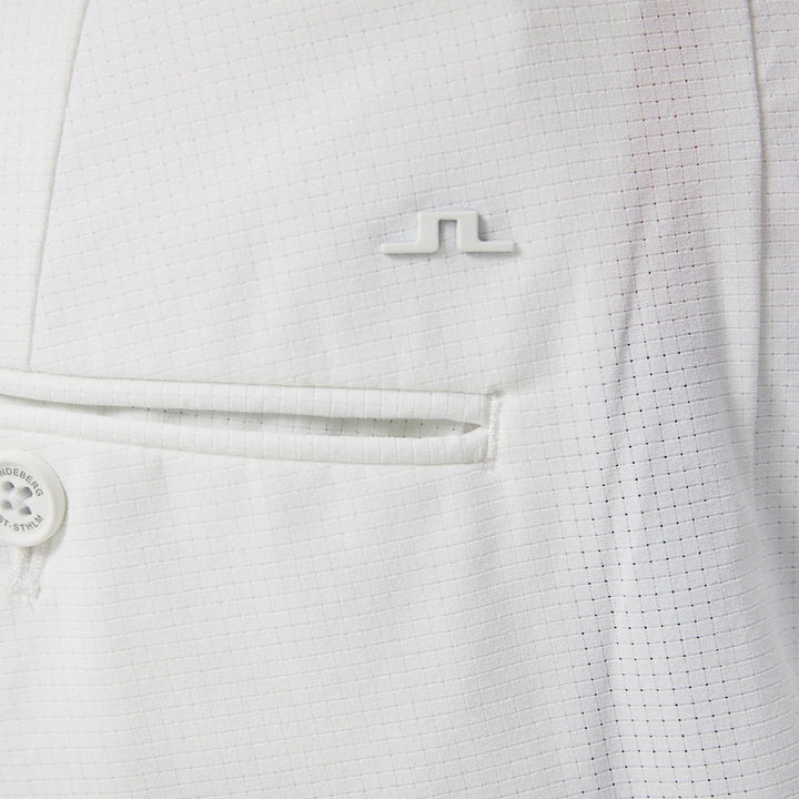 J.Lindeberg Vent Tight Golf Shorts White - SS24