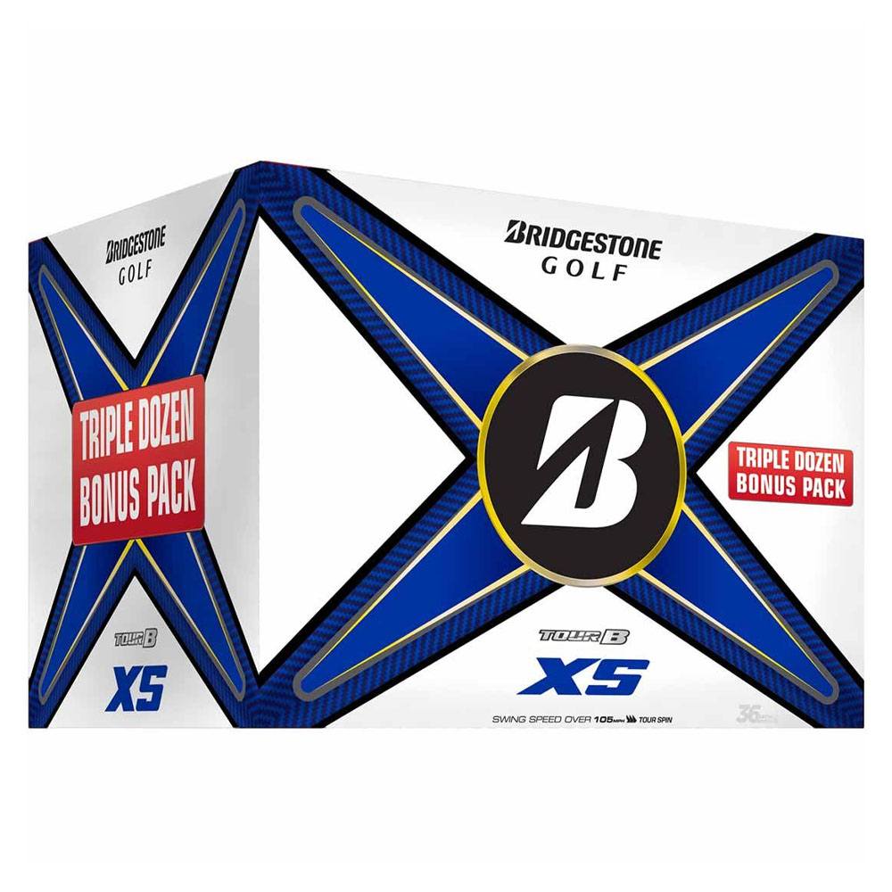 Bridgestone Tour B XS 3 Dozen Golf Balls 2024