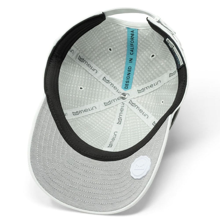 Melin The Legend Hydro Golf Cap White - SU24 Men