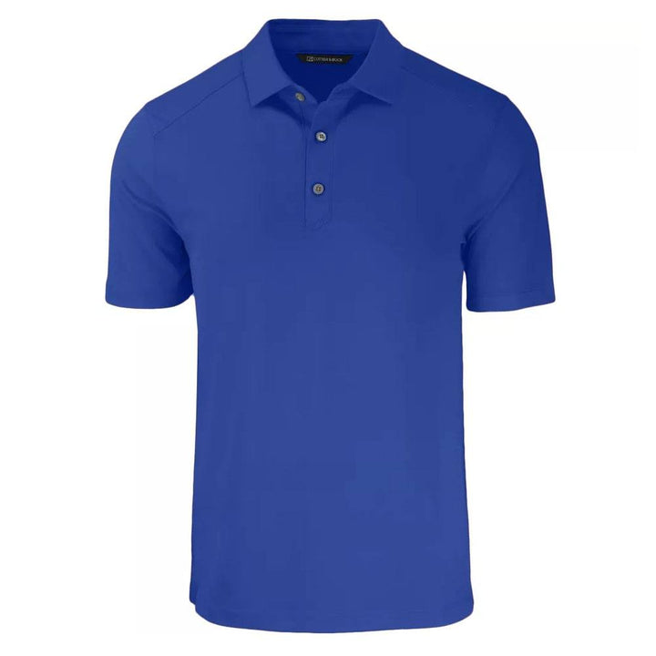 Cutter and Buck LA Dodgers Cooperstown Forge Eco Golf Polo Tour Blue - SS24 Men