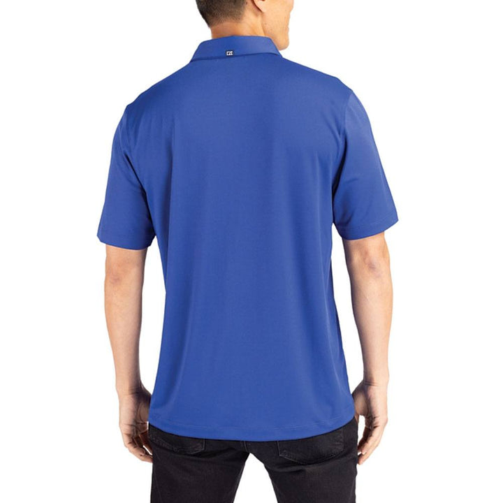 Cutter and Buck LA Dodgers Cooperstown Forge Eco Golf Polo Tour Blue - SS24 Men