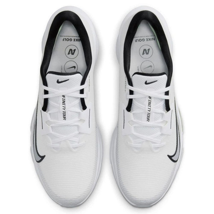 Nike Air Zoom Infinity Tour Next 2 Golf Shoes White/Vapor Green/Pure Platinum/Black - FW25 Unisex