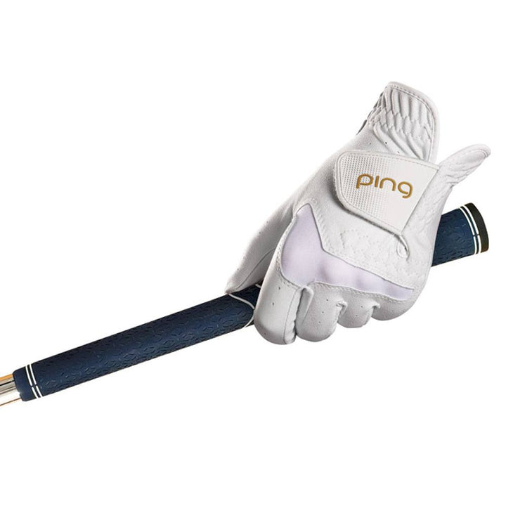 PING Sport Golf Glove White/Gold - 24 Women