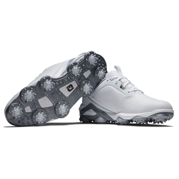 FootJoy Tour Alpha Golf Shoes White/Silver - 24 Men