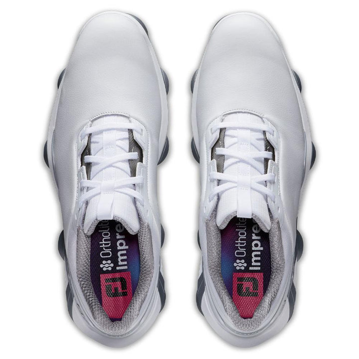 FootJoy Tour Alpha Golf Shoes White/Silver - 24 Men