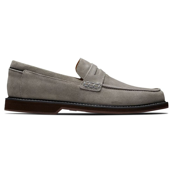 FootJoy Suede Loafer Casual Shoes Gray - 24 Men