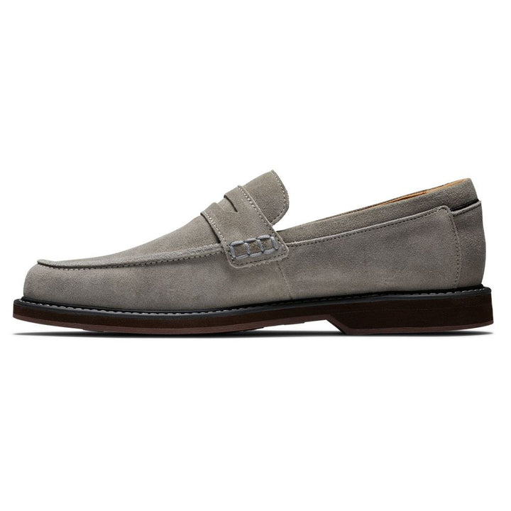 FootJoy Suede Loafer Casual Shoes Gray - 24 Men