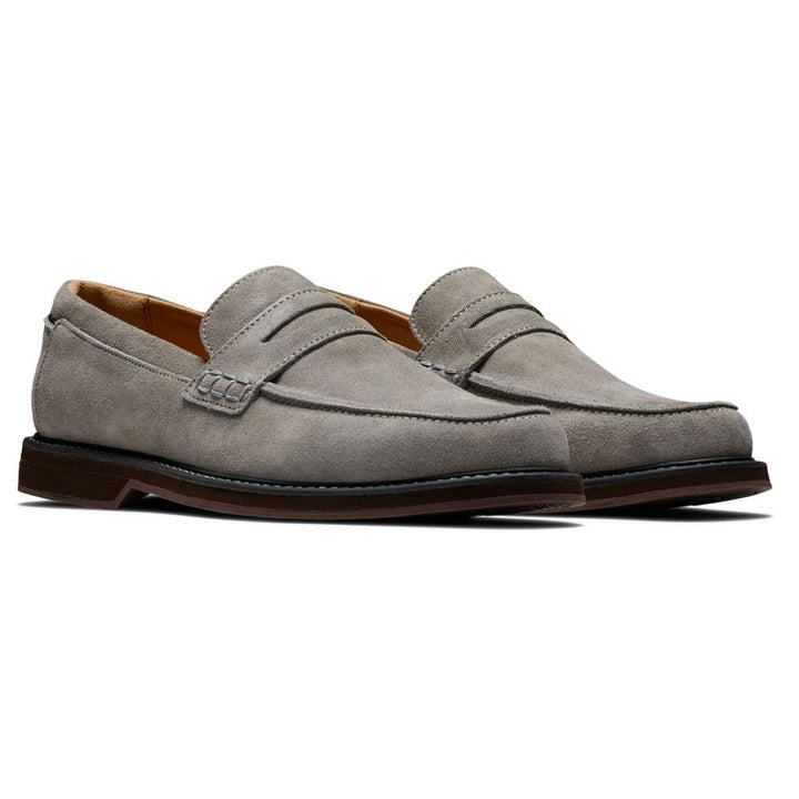 FootJoy Suede Loafer Casual Shoes Gray - 24 Men