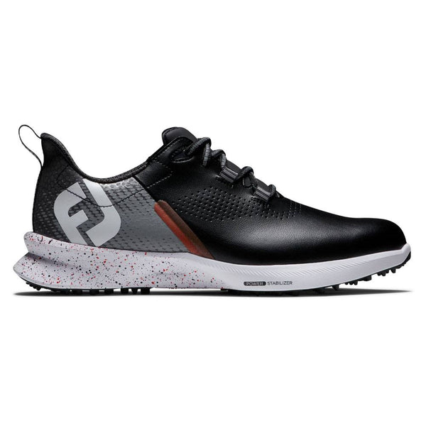 FootJoy FJ Fuel Spikeless Golf Shoes Previous Season Style Black/Gray - 24 Men