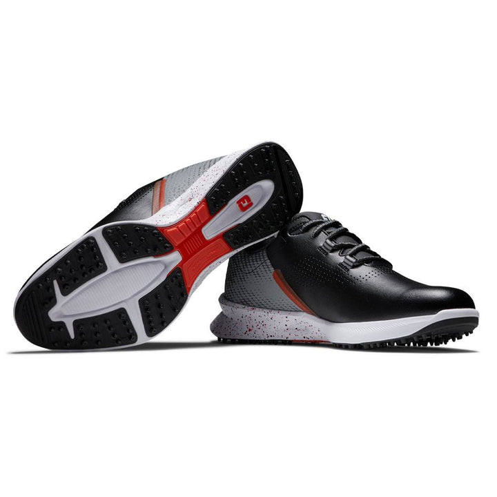 FootJoy FJ Fuel Spikeless Golf Shoes Previous Season Style Black/Gray - 24 Men