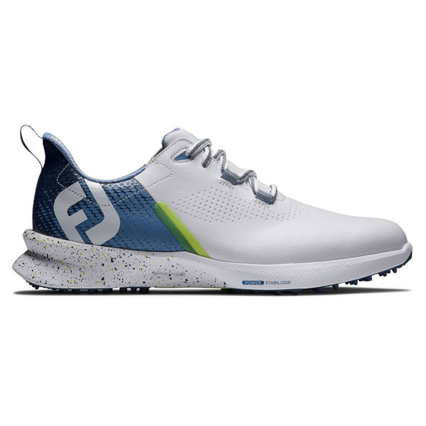 FootJoy FJ Fuel Spikeless Golf Shoes Previous Season Style White/Gray - 24 Men