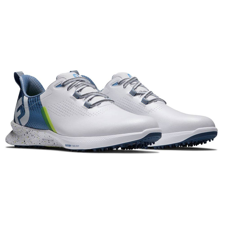 FootJoy FJ Fuel Spikeless Golf Shoes Previous Season Style White/Gray - 24 Men