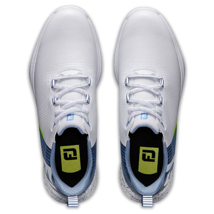 FootJoy FJ Fuel Spikeless Golf Shoes Previous Season Style White/Gray - 24 Men