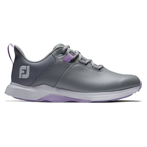 FootJoy ProLite Spikeless Golf Shoes Previous Season Style Gray/Lilac - 24 Women