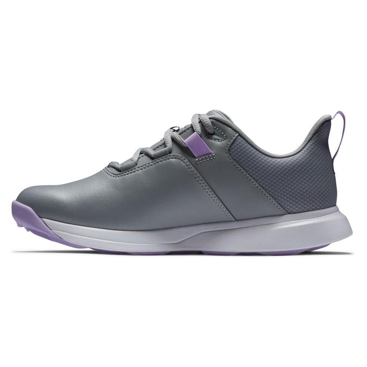 FootJoy ProLite Spikeless Golf Shoes Previous Season Style Gray/Lilac - 24 Women
