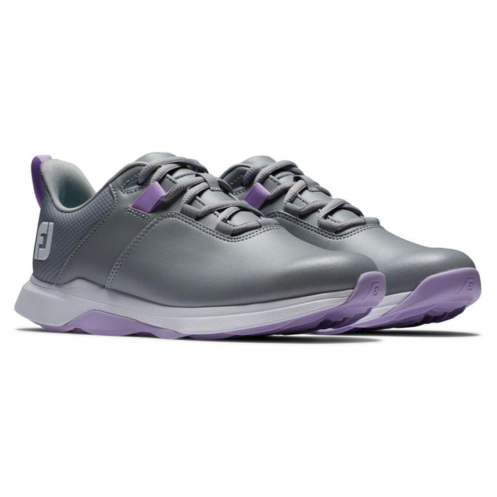 FootJoy ProLite Spikeless Golf Shoes Previous Season Style Gray/Lilac - 24 Women