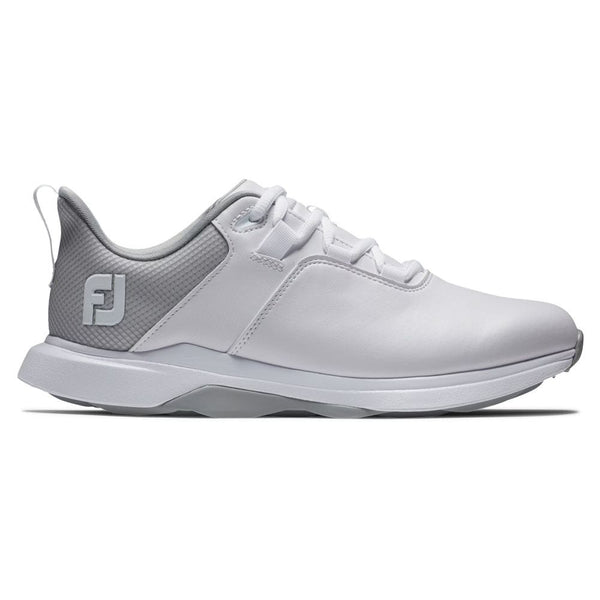 FootJoy ProLite Spikeless Golf Shoes Previous Season Style White/Gray - 24 Women