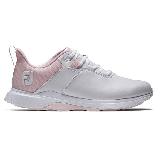 FootJoy ProLite Spikeless Golf Shoes Previous Season Style White/Pink - 24 Women