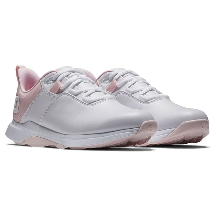 FootJoy ProLite Spikeless Golf Shoes Previous Season Style White/Pink - 24 Women