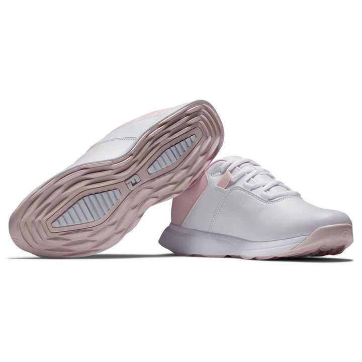 FootJoy ProLite Spikeless Golf Shoes Previous Season Style White/Pink - 24 Women