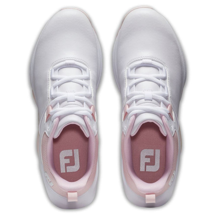 FootJoy ProLite Spikeless Golf Shoes Previous Season Style White/Pink - 24 Women