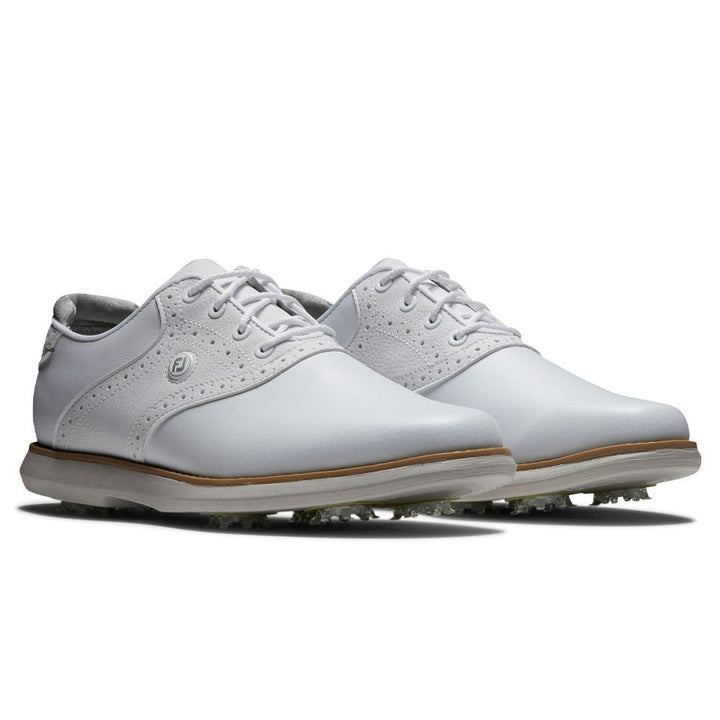 FootJoy Traditions Golf Shoes Previous Season Style White - 24 Women