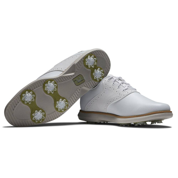 FootJoy Traditions Golf Shoes Previous Season Style White - 24 Women