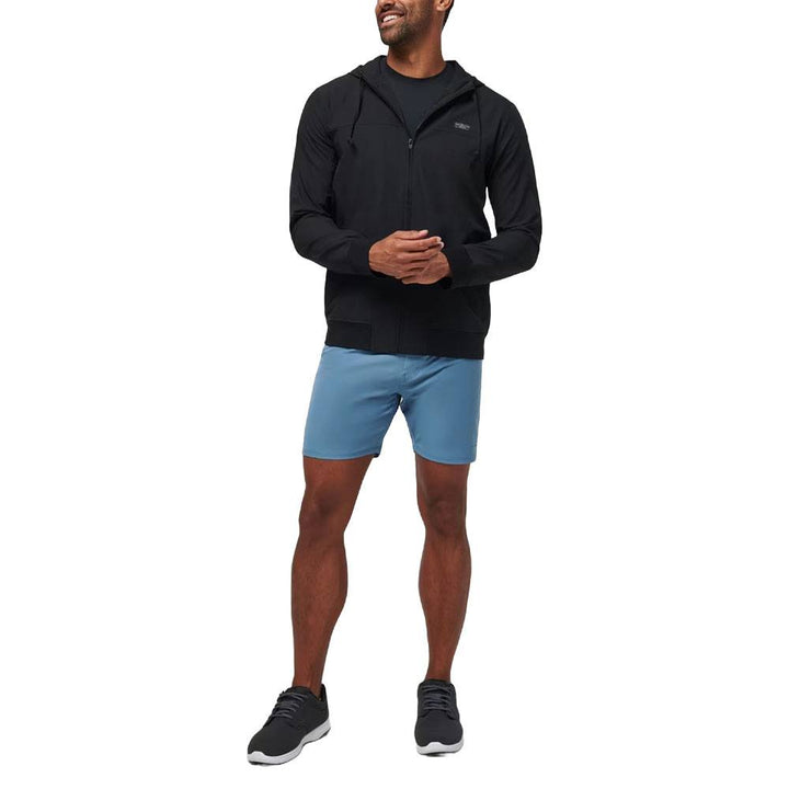 TravisMathew Wanderlust Hoodie Golf Jacket Black - FW24 Men