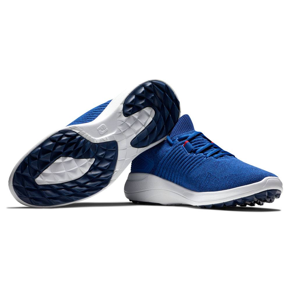 FootJoy Flex XP Spikeless Golf Shoes Previous Season Style Blue